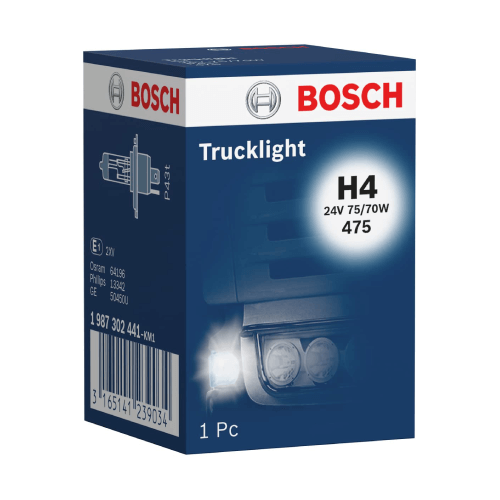 BOSCH Trucklight Bulb H4 (24V 75/70W)